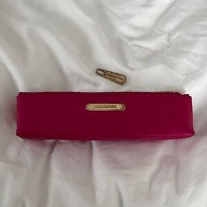 Michael Kors Makeup Bag Pink Leather